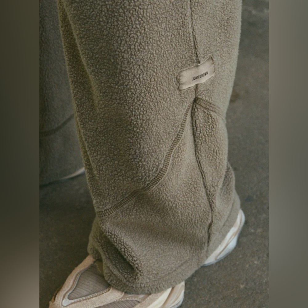 Joah Brown -NWT- Wide-Leg Fleece Pants - Picture 5 of 7